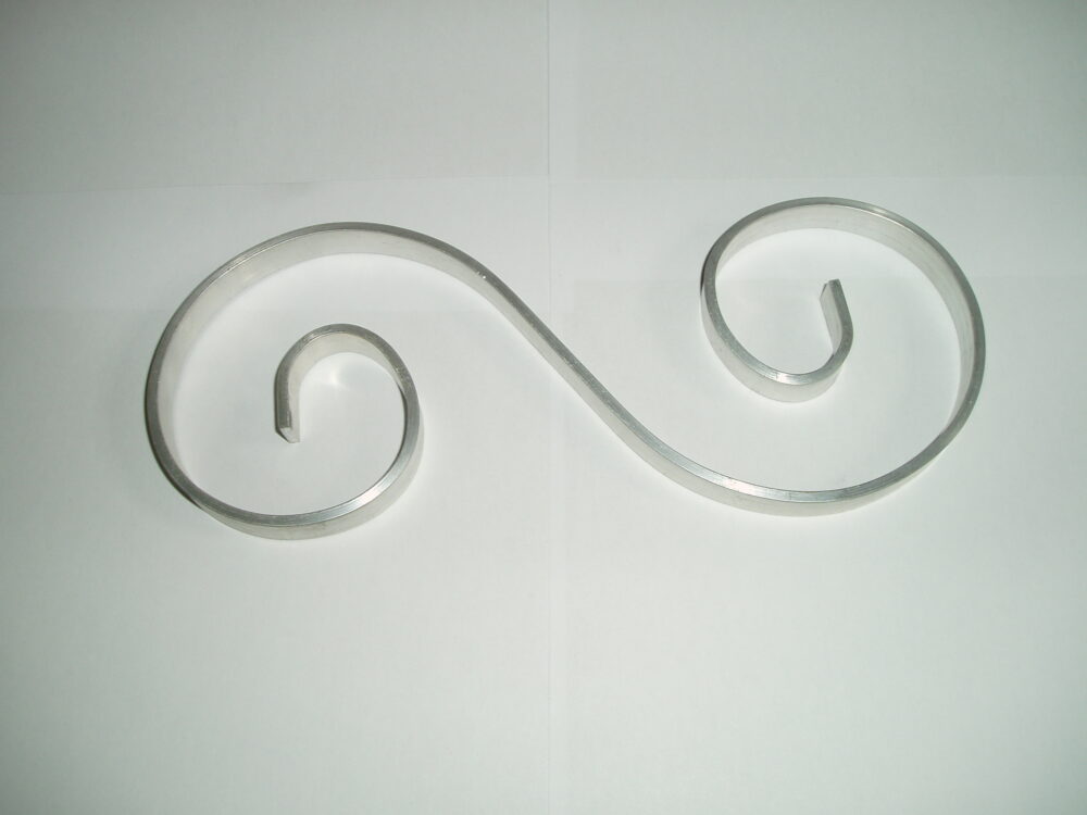 Aluminium Scroll 220x85(mm)