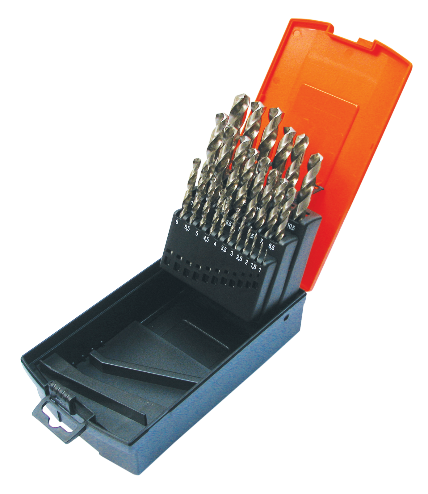 DRILL BIT SET 25PCE HSS METRIC 1MM - 13MM